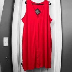 New! IMAN Global Chic Luxury Resort Sleeveless Duster Vest